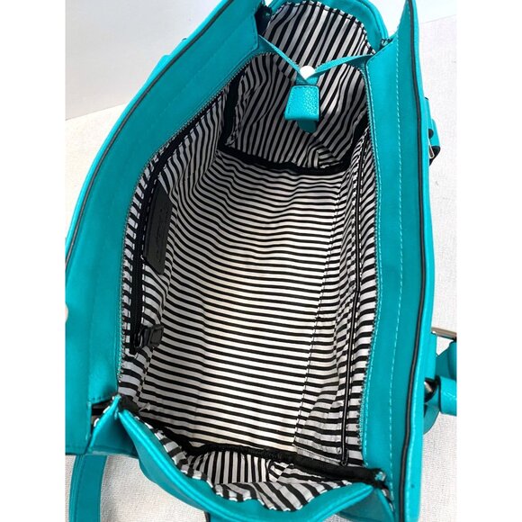 Charming Charlie Women's Handbag Turquoise Medium Shoulder Bag/Purse - Picture 7 of 16
